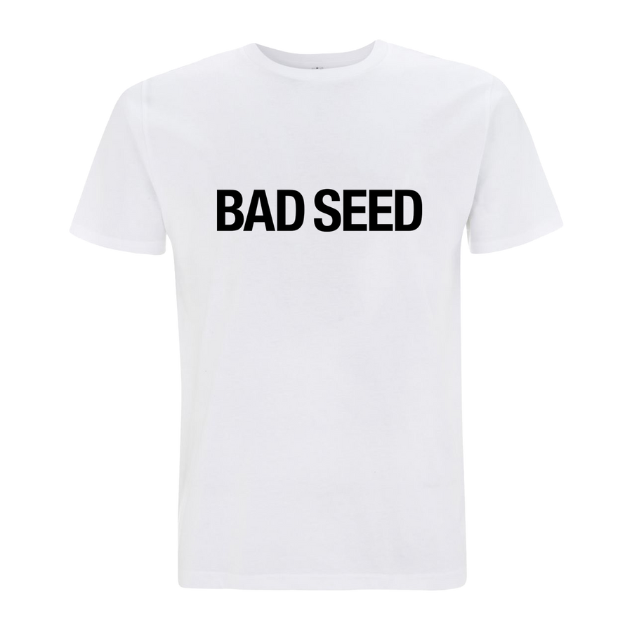 Nick Cave BAD SEED T-Shirt (White).  Buy from the official Nick Cave store.