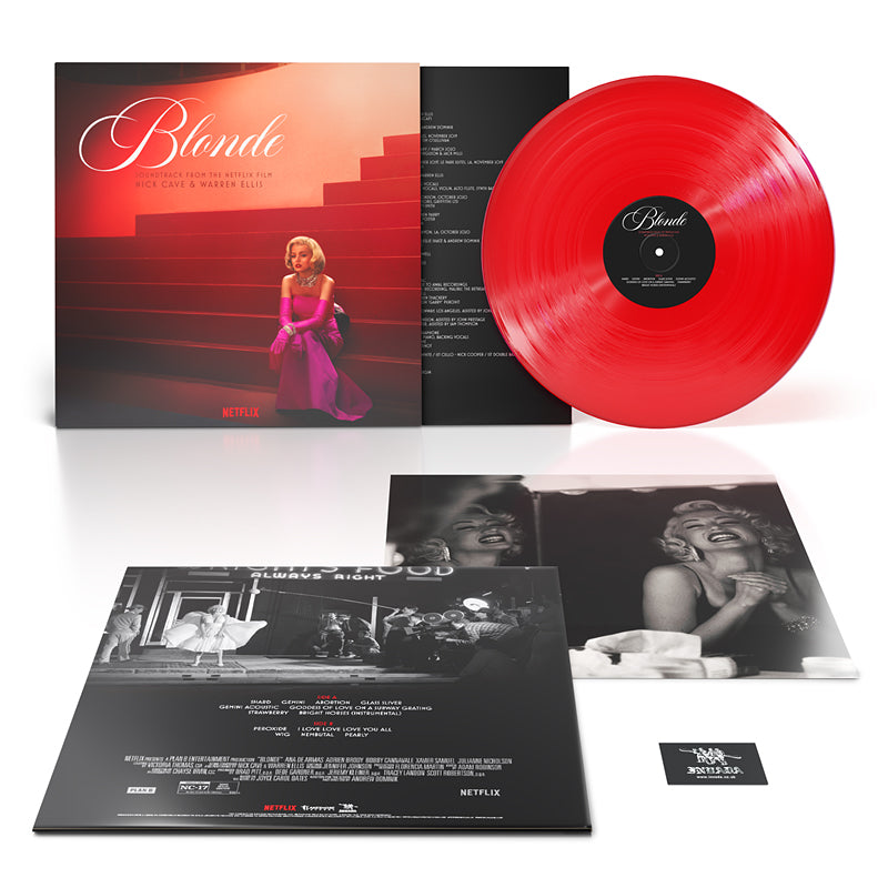 Blonde OST by Nick Cave & Warren Ellis – buy red vinyl from official store.