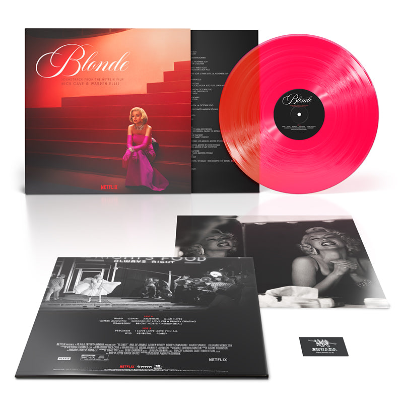 Blonde OST by Nick Cave & Warren Ellis – buy pink vinyl from official store.