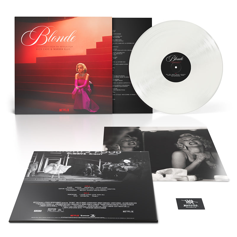 Blonde OST by Nick Cave & Warren Ellis – buy white vinyl from official store.