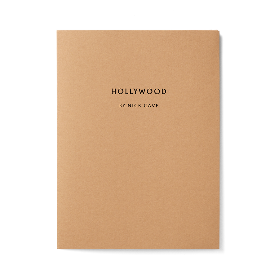 Hollywood Limited Edition Lyric Sheet