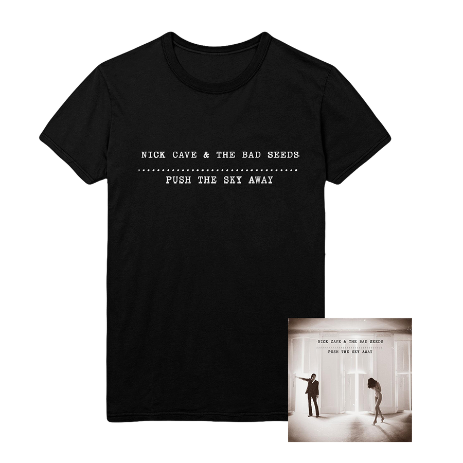 Push The Sky Away Black T-Shirt + Album Bundle