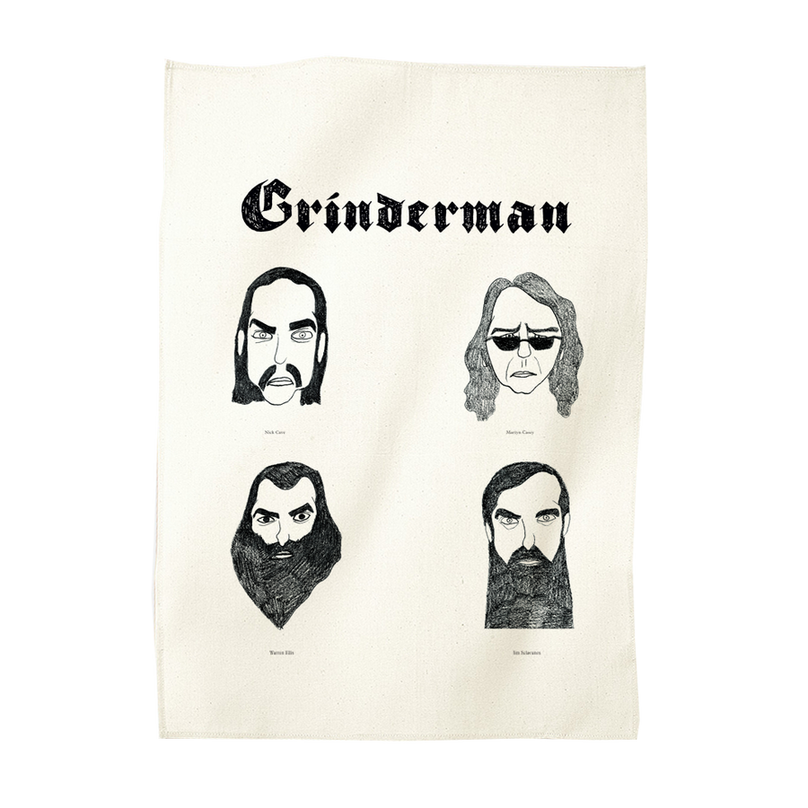 Grinderman Natural Tea Towel 