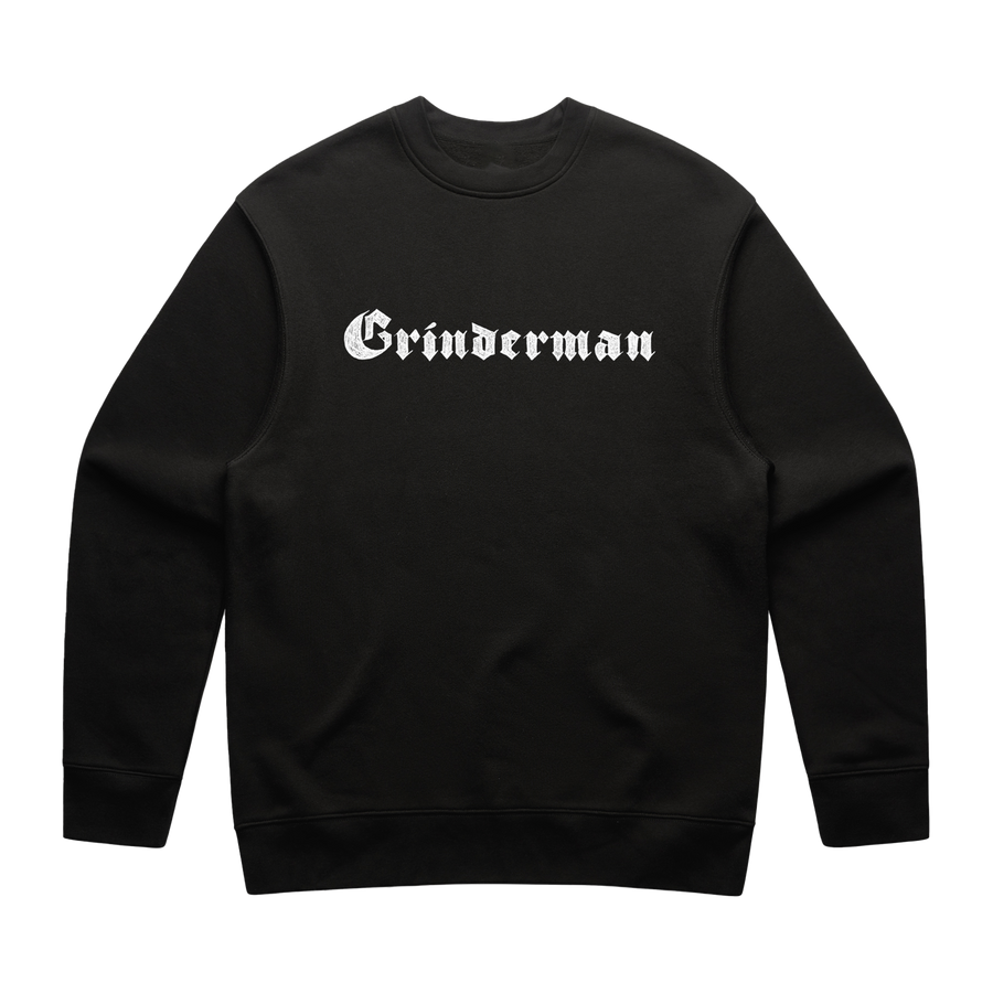 Grinderman White Logo Black Sweatshirt 