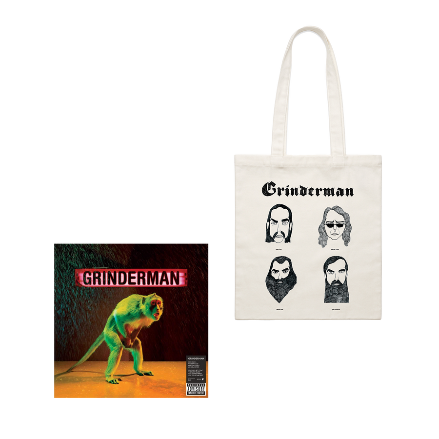 Grinderman Tote Bag With Grinderman Album Artwork