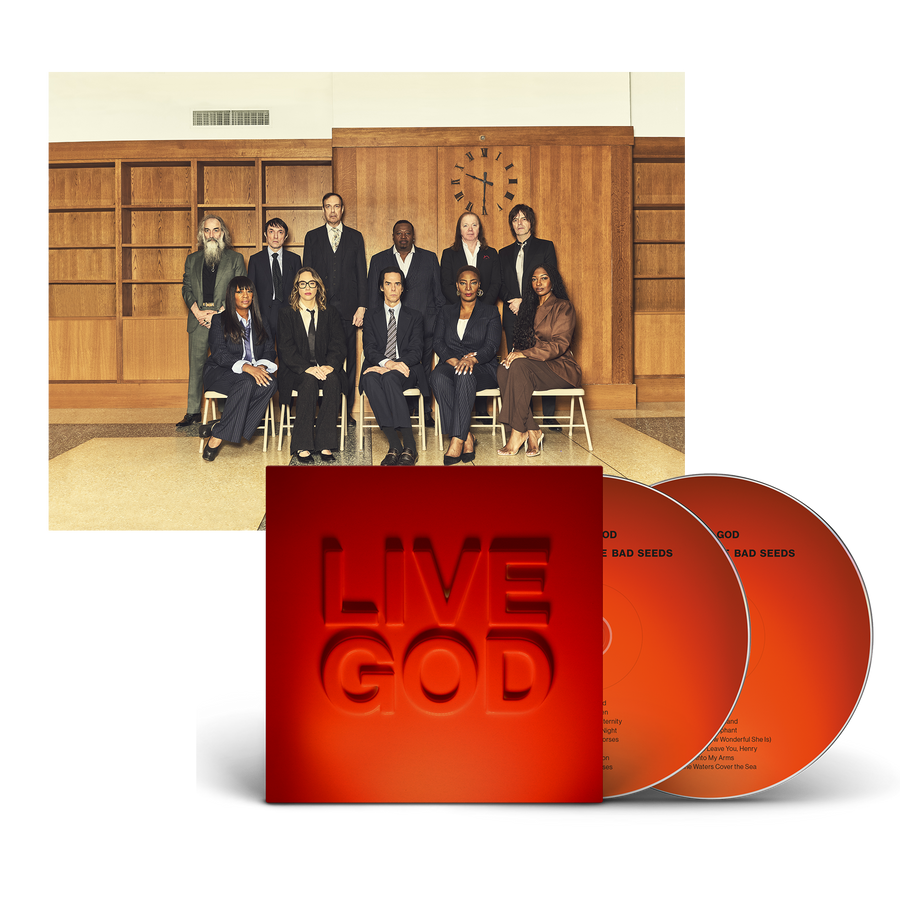 Live God Double CD with Band Portrait Print