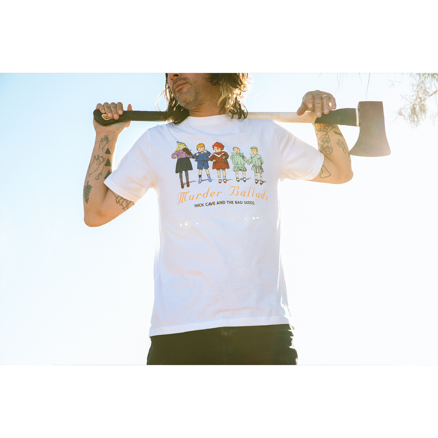 Murder Ballads White T-Shirt | Nick Cave | Official Store