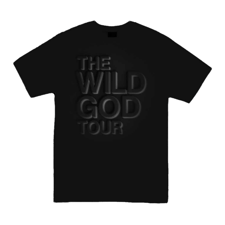 Wild God EU UK 2024 Tour Black T-Shirt