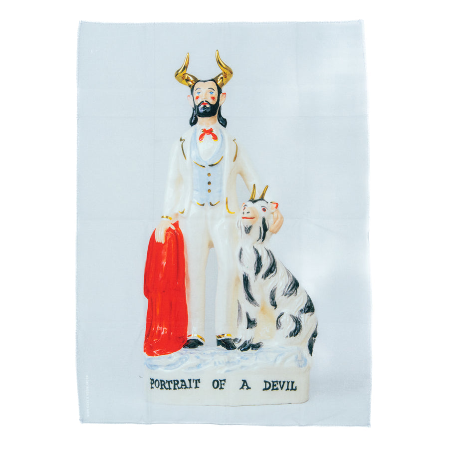 The Devil Tea Towel