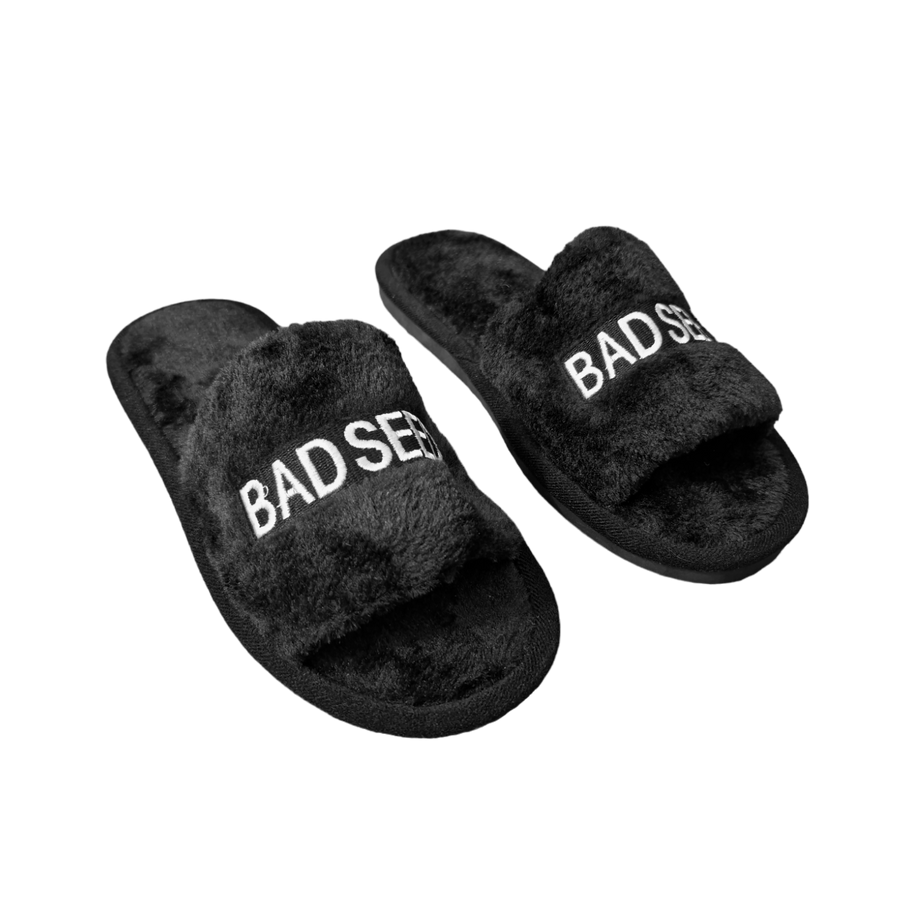 Bad Seed Fluffy Slippers