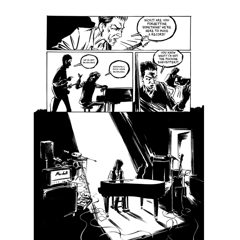 NICK CAVE: MERCY ON ME GRAPHIC NOVEL