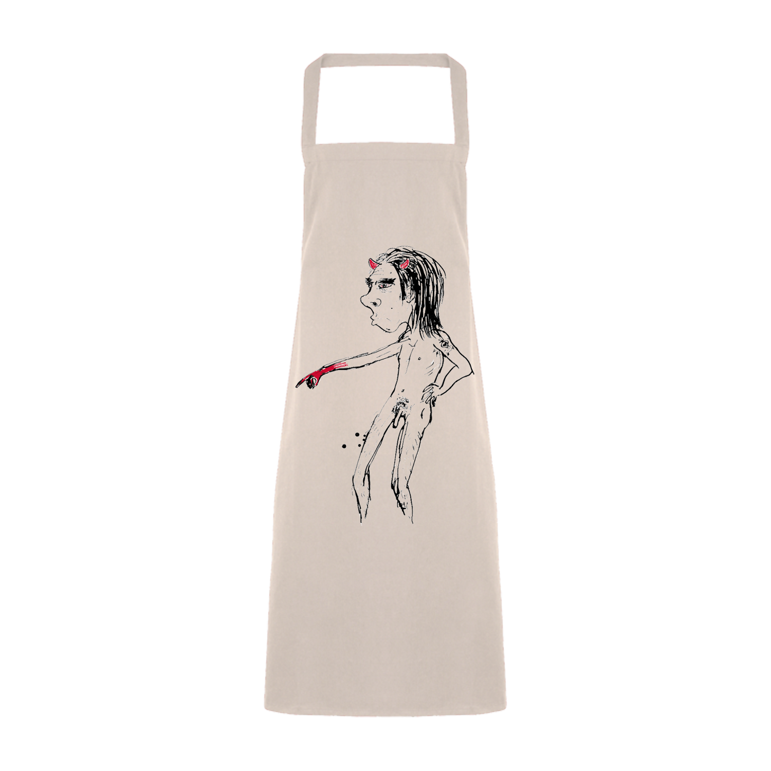Naked Nick Apron Nick Cave Official Store