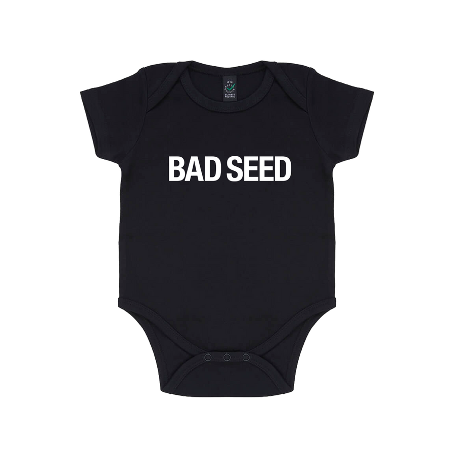 BAD SEED Black Baby Grow