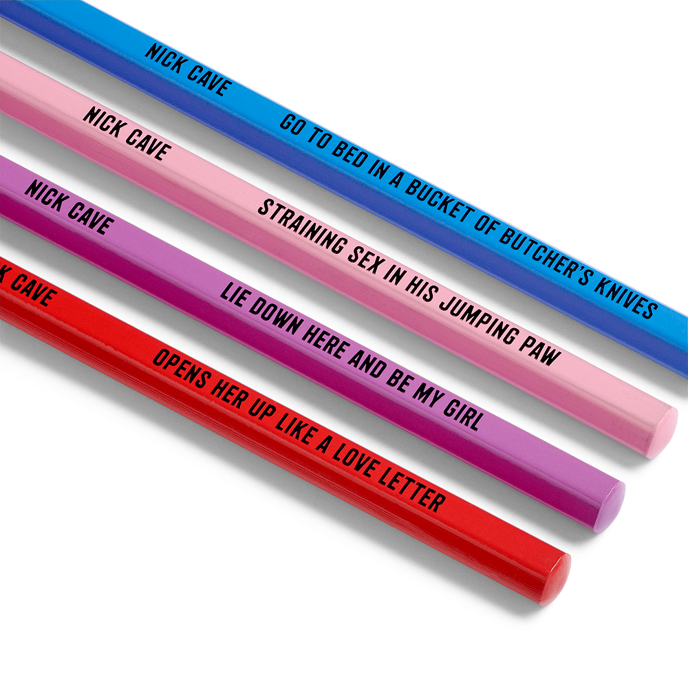 Sex Pencil Set Nick Cave Official Store