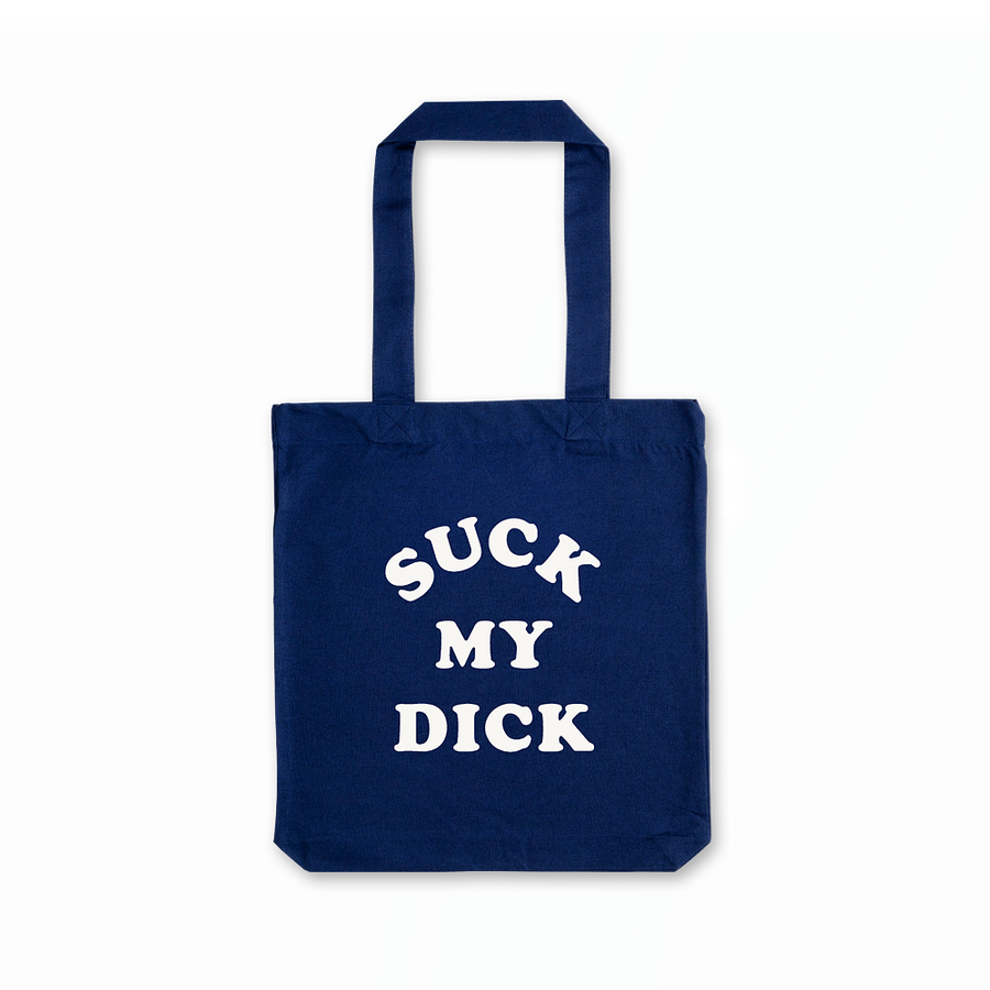 Nick Cave Suck My Dick Tote Bag.  Buy from the official Nick Cave store.