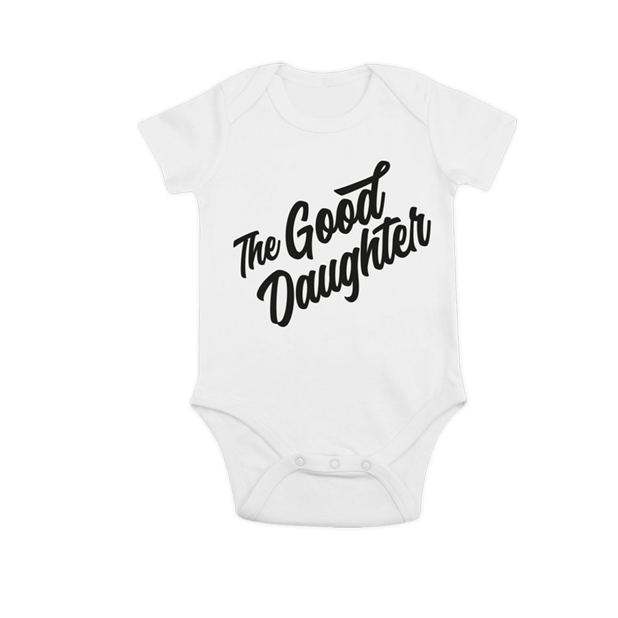 'The Good Daughter' White Baby Grow
