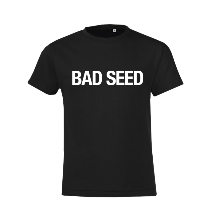 Nick Cave BAD SEED Kids Black T-Shirt.  Buy from the official Nick Cave store.