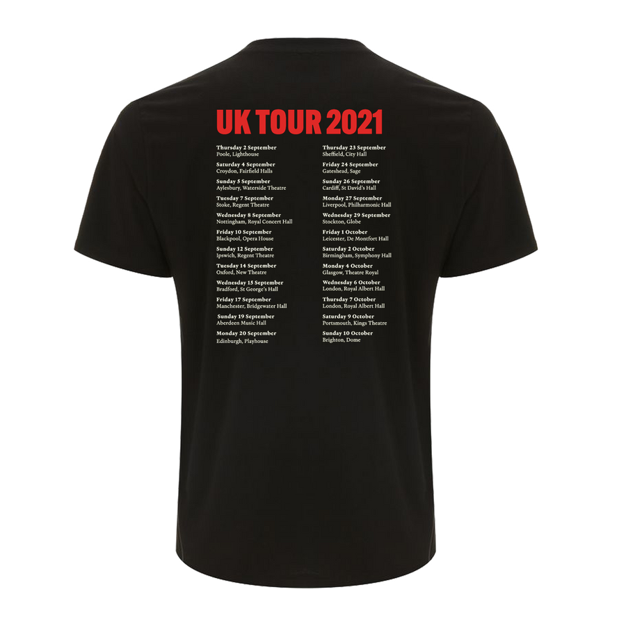 Nick Cave & Warren Ellis UK Tour T-shirt