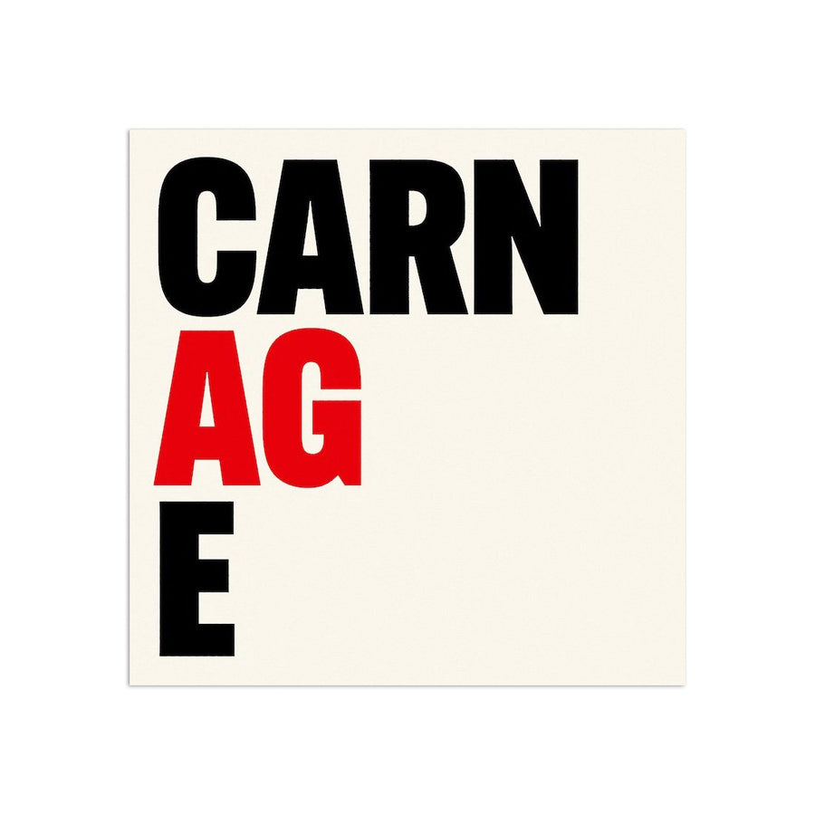 Nick Cave CARNAGE Art Print.