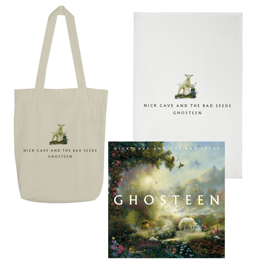 Ghosteen Album, Lamb tea towel & Lamb tote bag  by Nick Cave & The Bad Seeds – buy CD, Vinyl from official store.